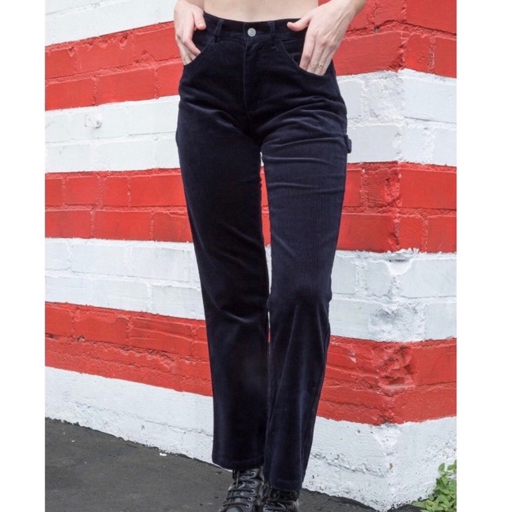 Blue corduroy brandy Melville pants